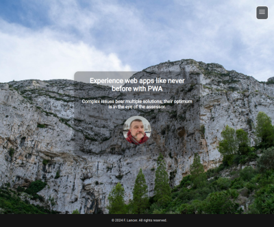 Launch of my personal website